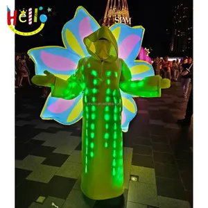 Desfile do ano novo flutua brasil carnaval traje inflável do caribe