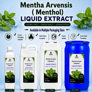 Mentha Arvensis Liquid Extract Menthol <b>Herbal</b> <b>Supplement</b> Natural Pure Food Grade for Adult Customized Bulk Use - Product Image 1