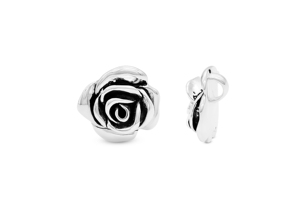 จี้รูปดอกกุหลาบบานเต็ม - Product Image 1