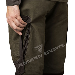 Quick Dry Waterproof Genuine Leather Zipper Fly Cotton Lining Harkila Tactical Pants Winter Summer Outdoor Hiking Hunting - Product Image 6
