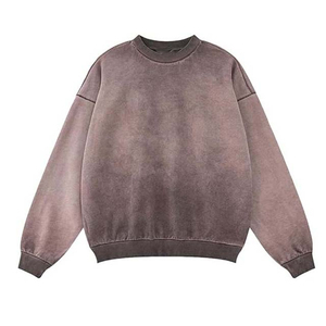 Heavyweight 100% Cotton Fleece Winter Men's Acid Wash <b>Plain</b> Dyed Oversized Eco-Friendly <b>Hoodie</b> Boxy Fit Drop Shoulder Custom - Product Image 2
