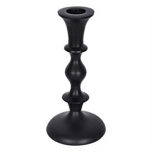 Ensemble de chandeliers vintage en aluminium noir pour la décoration intérieure, les mariages et les fêtes, design en métal moulé résistant à la chaleur - Product Image 3