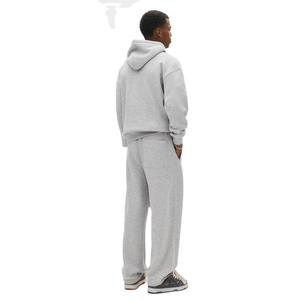 OEM Custom 420 Gsm Hoodies and Sweatpants Set Baggy Sweat Suit Jogging Set Man Oversized Gray Streetwear Tracksuit for men - Product Image 3