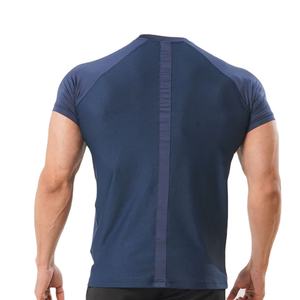 Camiseta Deportiva de Corte Regular para Gimnasio, Personalizable con Logotipo, Ecológica, de Manga Corta, en Algodón/Bambú/Spandex/Poliéster - Product Image 3