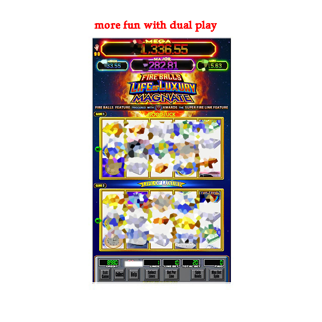 New Release Fire Ball LOL MAGNATE Vertical Coin-Operated Game Machine