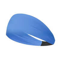 Bandeau de sport en coton fin et respirant avec logo personnalisé, antidérapant, réglable, imprimé par transfert thermique, élastique, pour perruque et cheveux, été