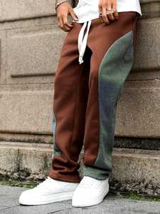 Pantalones de Algodón para Hombre al por Mayor con Bolsillos Laterales, Personalizados 2026, Transpirables para Verano, con Cierre de Cordón y Decoración de Encaje, Algodón Fresco - Product Image 4