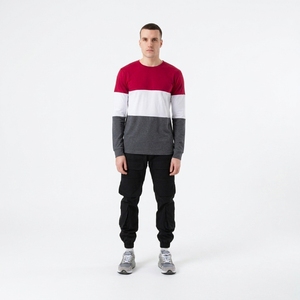Sweat-shirt à capuche tricoté épais 360G pour homme, couleur unie, coupe classique, décontracté, automne, avec poche décorative, vêtement de sport - Product Image 1