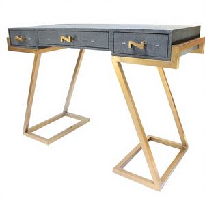 Escritorio DPC FS204 con Tres Cajones y Bandeja de Servicio de Mimbre/Ratán de Vietnam para Muebles de Sala de Estar - Product Image 5