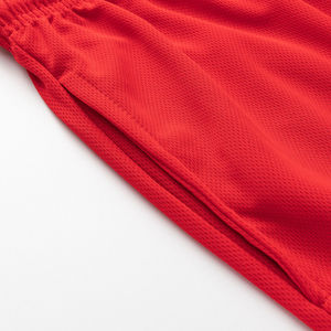 Shorts de basket-ball personnalisés de haute qualité 100% polyester, tissu respirant doux, écologique, séchage rapide, légers, pour hommes - Product Image 4