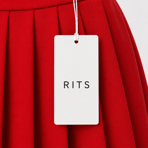 Minifalda Roja Plisada para Mujer RITS, Cintura Alta, Estampada, Tejido Transpirable Antiarrugas de Secado Rápido, Spandex/Poliéster, con Bolsillos - Product Image 5
