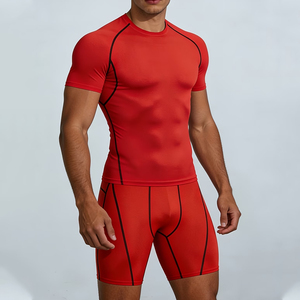 Conjunto Deportivo de Compresión de Alto Rendimiento para Hombre, Ropa Interior Duradera para Entrenamiento, CrossFit y Estilo de Vida Atlético - Product Image 1