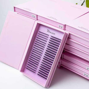 Extensions de cils en PBT, volume doux, style anime, manga, cosplay, effet pointes, cils en touffes de cachemire - Product Image 1