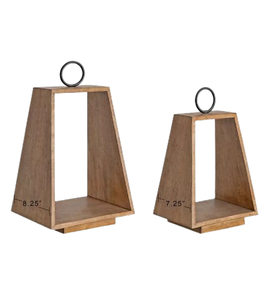 Linterna Decorativa de Madera con Diseño Único, Regalo de Luz, Decoración para el Hogar, Jardín y Bodas, de Proveedor Indio - Product Image 1