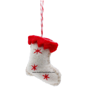 Chaussettes de Noël, chaussures pour bébé, cadeau - Product Image 1