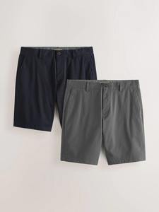 Nuevos Pantalones Cortos Bermuda Casuales de Verano para Hombre, Cómodos, 100% Algodón, con Cierre de Cremallera, Tejido Liso, Teñido Uniformemente - Product Image 5