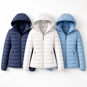 Chaqueta Acolchada Premium para Mujer con Capucha - Opciones Personalizadas de un Fabricante Directo de Fábrica - Product Image 5