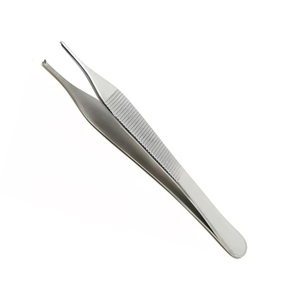 Pinzas Adson de Precisión con Diseño Ergonómico para el Agarre con los Dedos, Pinzas Quirúrgicas Finas Manuales con Certificación CE para Procedimientos Médicos Delicados - Product Image 1