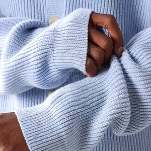 Suéter de Punto Tipo Cárdigan para Hombre, Manga Larga, Informal, para Uso Diario, Atuendo de Invierno - Product Image 5