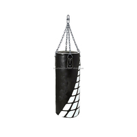 Sac de poinçonnage robuste de haute qualité le sac de sable de boxe sac de poinçonnage noir blanc or boxe 180CM sac de boxe