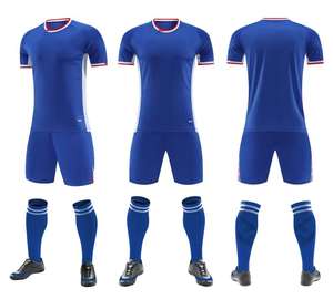 Uniforme de Fútbol con Jersey con Mangas para Mayor Flexibilidad, Uniforme de Fútbol con Impresión Personalizada del Escudo del Equipo - Product Image 3