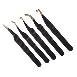 Pinzas para Pestañas de Alta Calidad, Herramienta Profesional para el Cuidado de las Pestañas, Accesorio de Maquillaje de Acero Inoxidable Duradero - Product Image 6