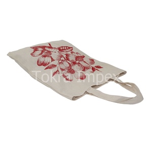 ถุงช้อปปิ้งผ้าแคนวาสขนาด 8 ออนซ์ ผ้าฝ้ายธรรมชาติ สำหรับใส่ของชำและใช้เป็นสื่อโฆษณา - Product Image 3