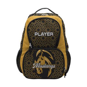Sac de cheerleading léger avec tissu scintillant, multiples compartiments de rangement, espace respirant pour chaussures et poignées renforcées pour les sacs de cheerleading d'entraînement - Product Image 1