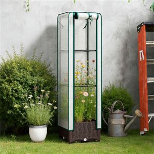 Jardinera Exterior Marrón, Cercado para Jardín, Enrejado y Puertas - Product Image 1