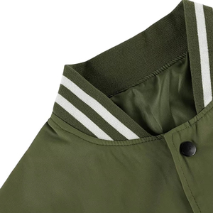 Vestes de sport d'hiver personnalisées pour hommes avec col montant et logo frontal, haute qualité, respirantes et à séchage rapide - Product Image 4
