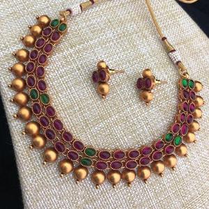 Luxury Bridal <b>Pearl</b> <b>Necklace</b> and Earring <b>Set</b> by Kemp Style - Product Image 1