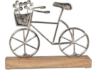 Adorno navideño de aluminio y madera, el más vendido, para decoración de mesa navideña en el hogar. - Product Image 3