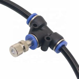 Système de brumisation pour serre extérieure 6 mm, buse d'irrigation goutte à goutte, atomiseur, pulvérisation à basse pression, buses de brumisation en laiton - Product Image 4