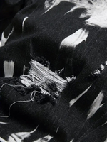 Shorts en jean streetwear pour hommes, respirants, brodés, taille haute, légers, imperméables et coupe-vent, pour l'été - Tailles personnalisables