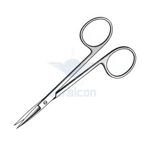 Tijeras Quirúrgicas Iris Fine de 10.5 cm (4-1/4 Pulgadas), Afiladas, Curvas y Planas, para Corte de Precisión - Product Image 4
