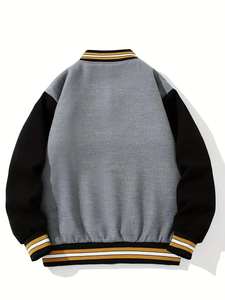 Chaquetas Varsity de Béisbol para Hombre al por Mayor, Chaqueta de Béisbol Personalizada, Resistente al Viento, a Bajo Precio - Product Image 2