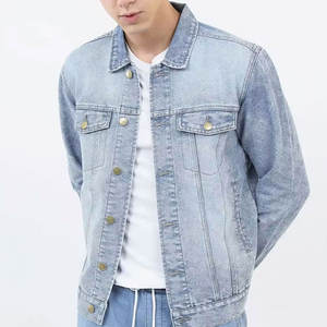 Veste en jean pour homme, nouveau design, services OEM, haute qualité, design personnalisé - Product Image 1