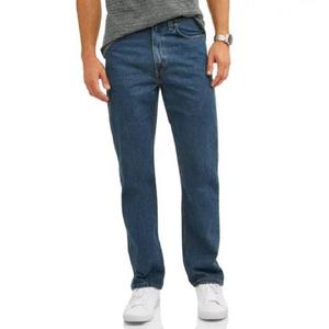 Fabricant de jeans en denim, jeans pour hommes, jeans décontractés pour le bureau, jeans à jambe droite, pantalon en denim extensible en coton - Product Image 5