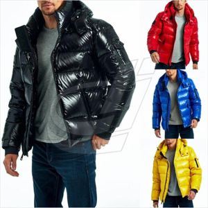 Chaqueta brillante para hombre, abrigo cálido a la moda, impermeable, cálido, a prueba de viento, para invierno - Product Image 1