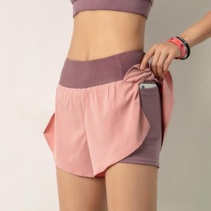 Nesta Sports Quick Dry Drawstring Double <b>Layer</b> 2-in-1 Men’s Running Shorts with Pocket Breathable Summer Shorts Custom Logo - Product Image 5