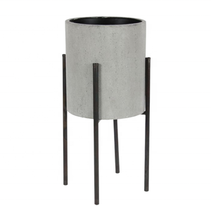 Wholesale Price Powder Coated Antique Finished Outdoor Garden Decoration Metal Iron Round Shape <b>Large</b> Planters Made In India - Product Image 3