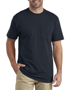 Grande taille best-seller T-shirt homme décontracté oversize 100% coton respirant avec logo personnalisé quantité minimale de commande bas vente en gros motif solide - Product Image 1