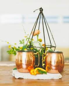 Copper beverage <b>mug</b> set festival lights cups reusable premium cocktail serving durable collection <b>mugs</b> - Product Image 4