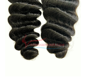 Extensiones de cabello crudo vietnamita virgen superventas 2025 estilo de onda profunda de Thanh An - Product Image 4