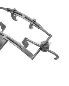 Écarteur buccal Dingman avec lames, instrument chirurgical dentaire en acier inoxydable de qualité allemande - Product Image 3