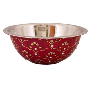 Tazón para Servir de Alta Calidad, Apto para Alimentos, Artículos Decorativos para Catering, Tazón de Metal Sólido para Servir Frutas y Ensaladas - Product Image 3