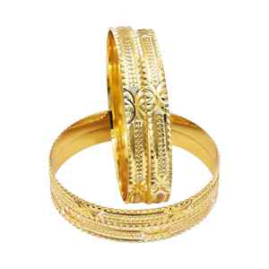 Brazaletes CNC de latón chapado en oro de dos tonos, tradicionales sudafricanos, de 8 mm, chapados en dos tonos, al por mayor - Product Image 6
