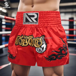 Premium Durable Breathable Lightweight Muay Thai MMA Fight <b>Shorts</b> Quick Dry Athletic <b>Kickboxing</b> Training Wear Unisex - Product Image 2