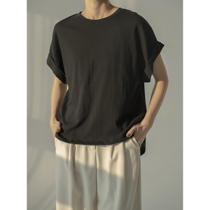 เสื้อยืดแขนสั้นผ้าป่านผสมฝ้าย ระบายอากาศได้ดี สำหรับฤดูร้อน - Product Image 3