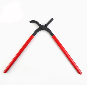 Pince à tatouer vétérinaire à poignée rouge, outil de chirurgie animale durable, coupe-ongles pour chevaux, outil de cintrage pour le sablage - Product Image 4